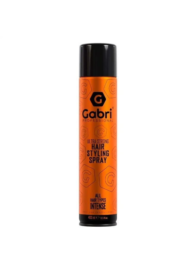 بخاخ تثبيت الشعر جابري بروفيشنال ألترا سترونغ إنتنس – Gabri Professional Ultra Strong Intense Hair Spray