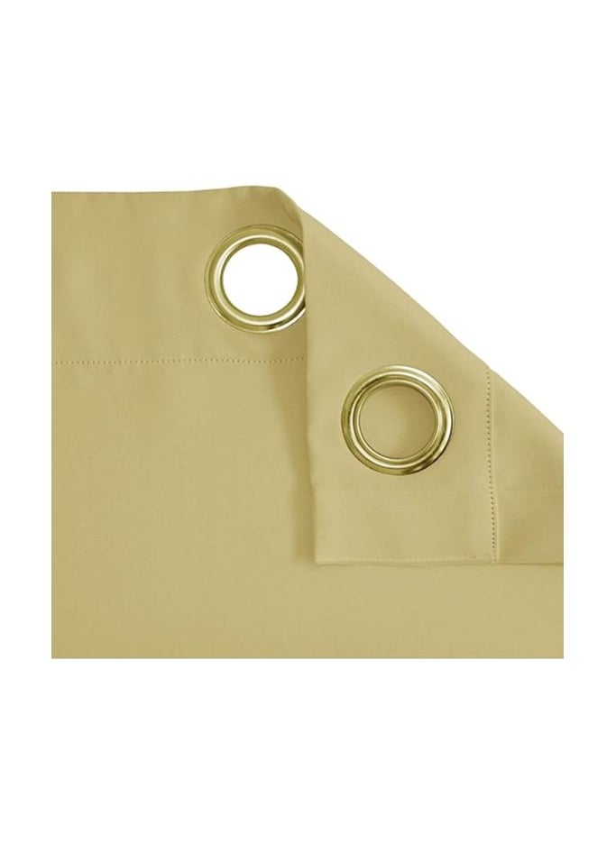 Zeenah Furniture - Curtain Eyelet Rings 100 Pieces Round Grommet Plastic Rings Clips - Image 1