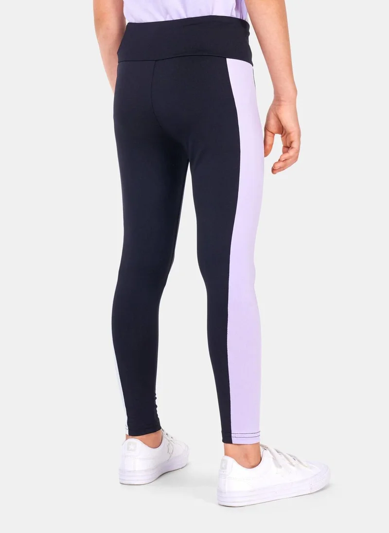 CONVERSE Kids' Blocked High Rise Leggings