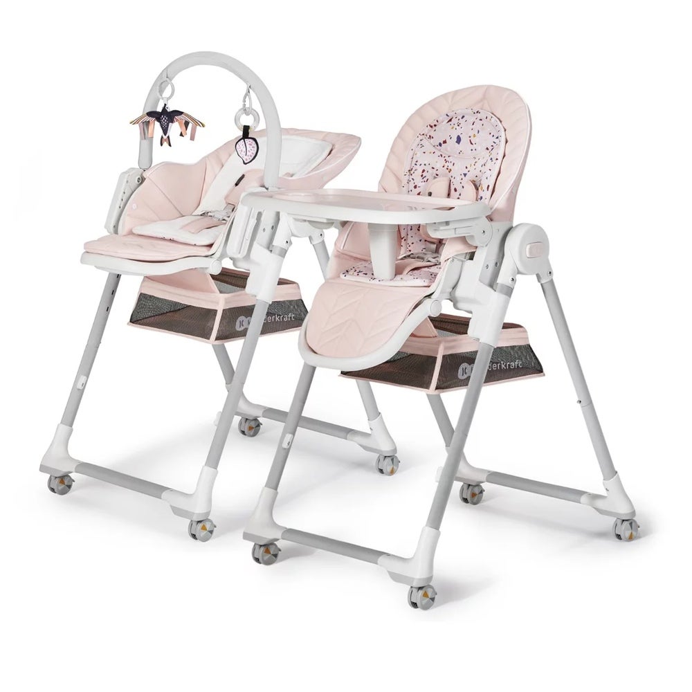 Kinderkraft - Baby High Lastree Chair Pink - 17167