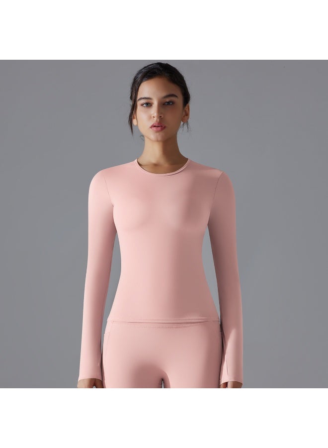 Yoga Shirts For Women Long Sleeve Winter Fitness Running Gym Clothes Workout Dry Fit Breathable High Elastic Sports Top - Image 1