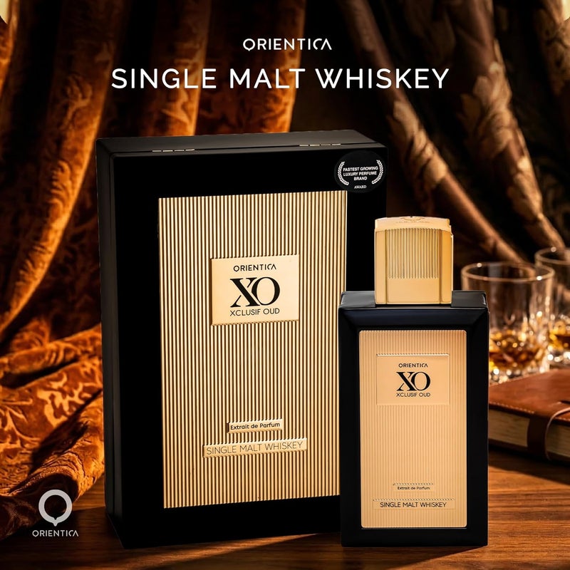 Orientica XO Xclusif Oud Single Malt Whiskey Extrait de Parfum - 4.0oz/120ml - Image 3