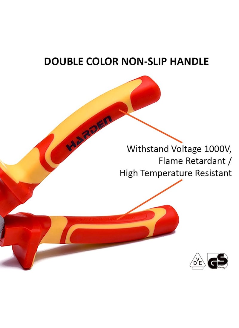 Harden HARDEN 7 Insulated Diagonal Cutting VDE Plier Withstand 1000V 800127  - Image 4