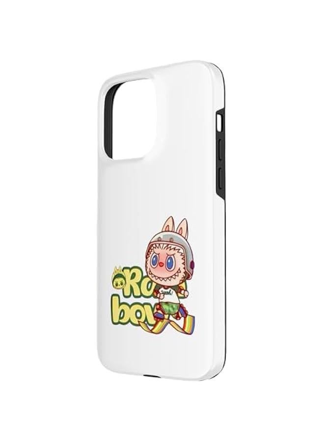 Arabest Labubu Lover Cute Labubu The Monsters  Rainbow Case for iPhone 15 Pro Max - Image 2