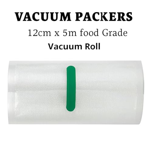 ZEBROC Vacuum Sealer Machine for Food Storage | Dry & Wet Sealing, 65kPa Strong Suction, External Vacuum Support for Kitchen & Sous Vide (Vacuum Sealer Machine + 10 Bags + Roll 12cm x 5Mtr) - Image 2