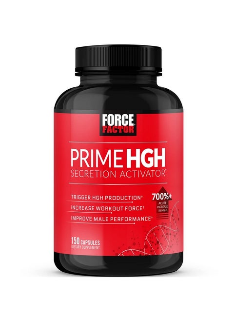 Prime Hgh Secretion Activator Supplement For Men With Larginine And Lglutamine To Trigger Hgh Production Boost Workout Force And Improve Athletic Performance 150 Capsules