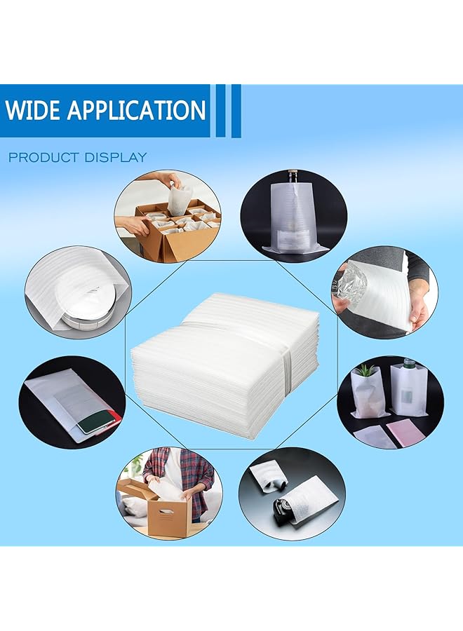 erorex 50 Pack Foam Pouches Cushion Foam Wrap For Moving And Storing 10 Inch X12 Inch Fragile Items Like Mugs Glasses China And Dishes Perfect Packing Supplies  - Image 5