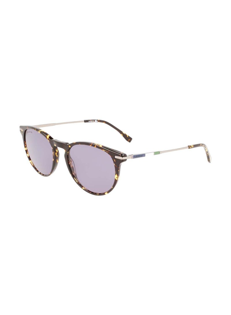 LACOSTE Full Rim Acetate Round Sunglasses L609SND 5319 (230) - Image 1