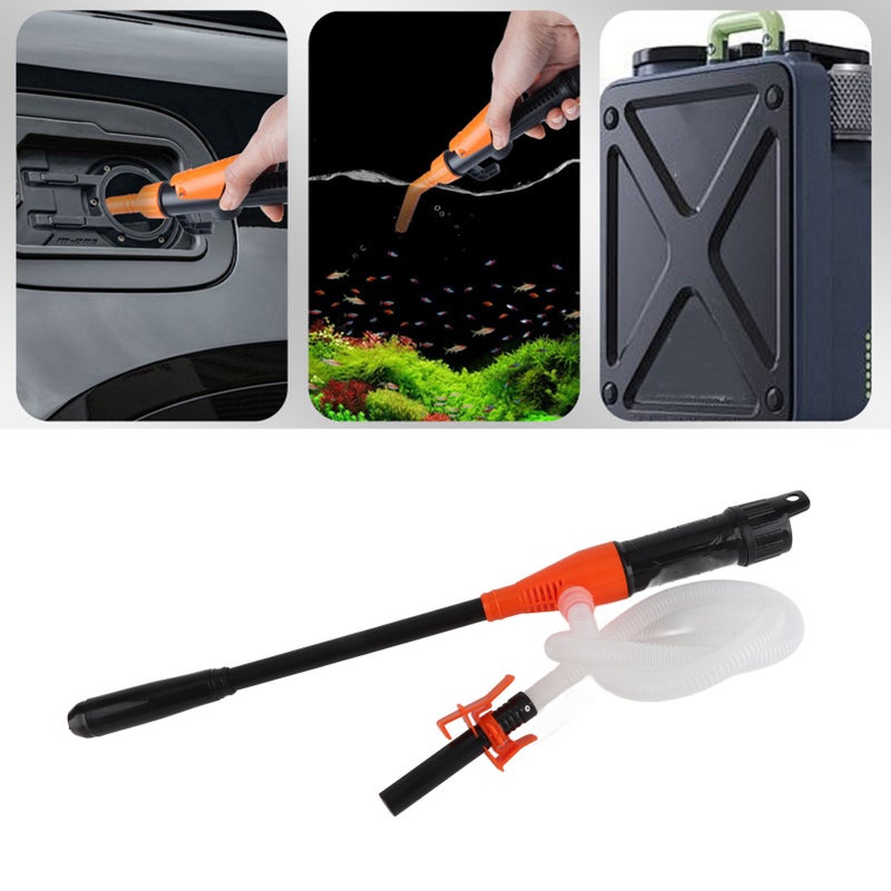 Electric Siphon Pump High Efficiency Portable Siphon Fuel Transfer Pump for Gasoline - Image 1