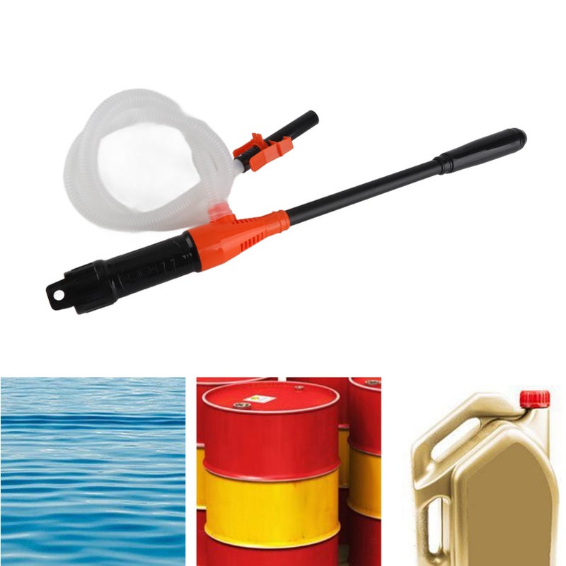 Electric Siphon Pump High Efficiency Portable Siphon Fuel Transfer Pump for Gasoline - Image 2