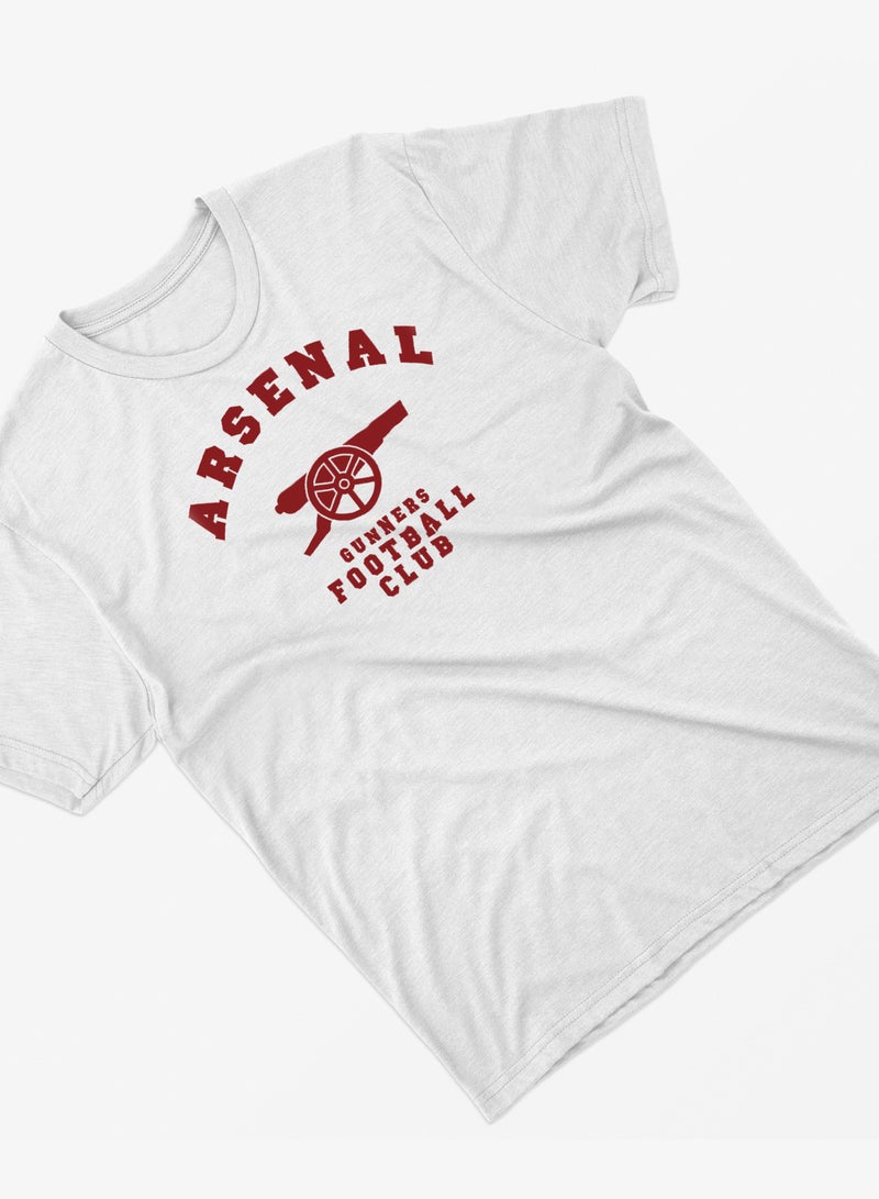 Fashion World Cotton T-shirt Printed with High-quality Arsenal club logo - Image 2