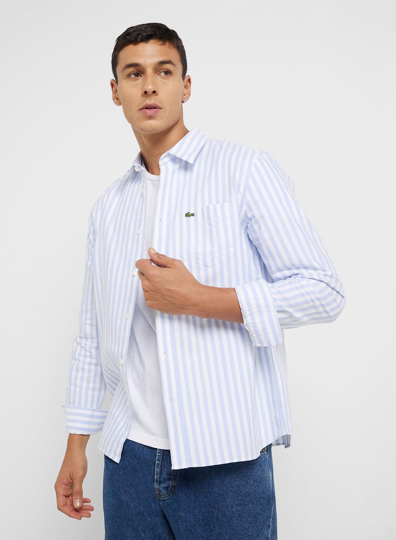 LACOSTE Regular Fit Button Down Shirt  - Image 1