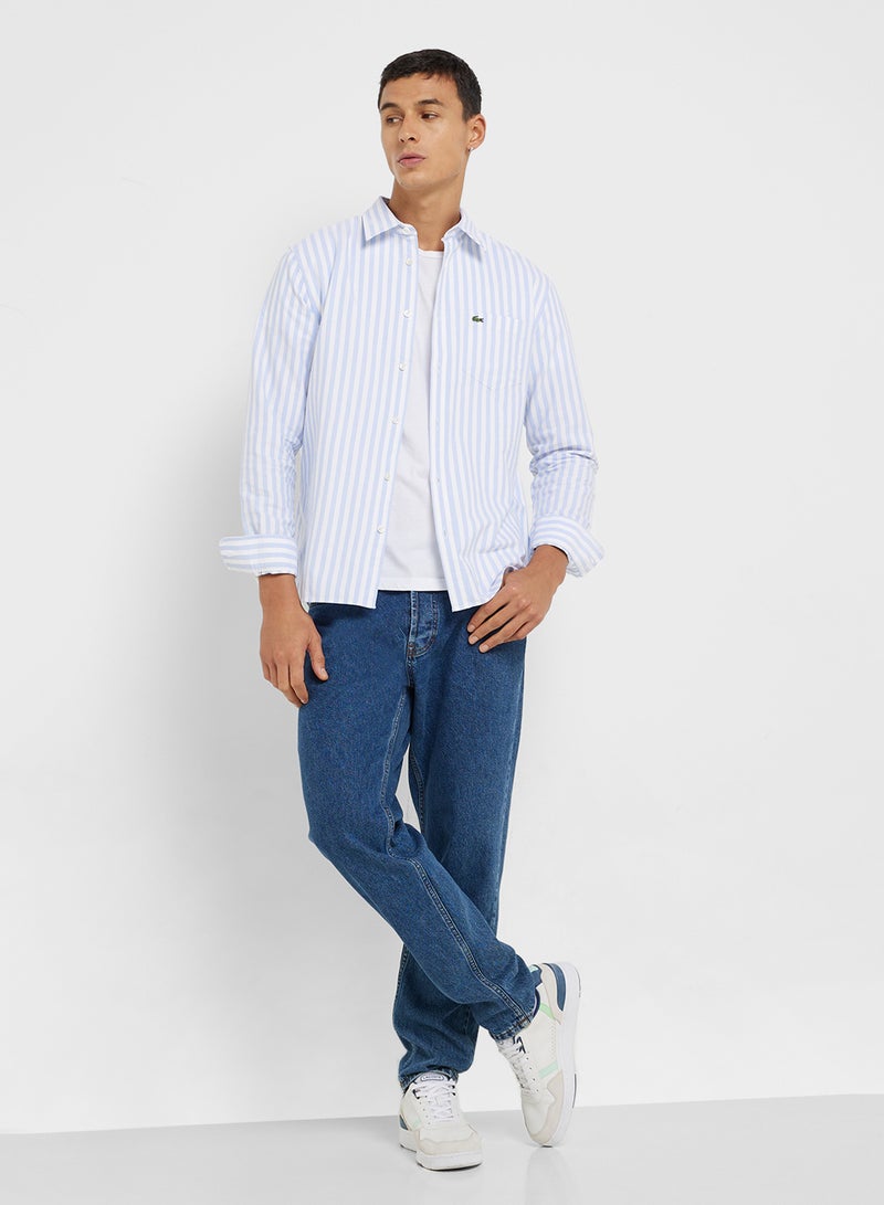 LACOSTE Regular Fit Button Down Shirt  - Image 4