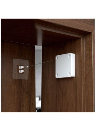 Automatic Door Lock Multifunctional Automatic Door Lock, Self-Closing Door Lock with Tie for Interior and Exterior Iron Door - Random Color (Standard) - pzsku/Z1B32D9EFE00FBECC73F9Z/45/1746459831/3477e73b-328f-4608-998b-1498fb16bc8b