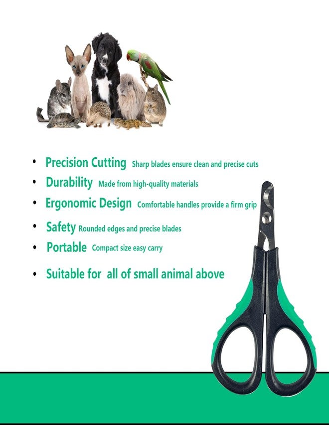 joyous 120pcs Black Cat Nail Caps with Nail Clipper Set, Cat Claw Caps with Nail Clipper Set, Pet Nail Clipper Covers for Cats with Adhesive and Applicators (M) - Image 3