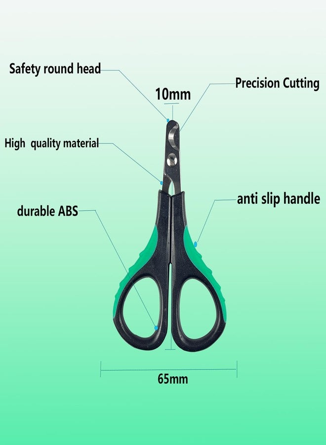 joyous 120pcs Black Cat Nail Caps with Nail Clipper Set, Cat Claw Caps with Nail Clipper Set, Pet Nail Clipper Covers for Cats with Adhesive and Applicators (M) - Image 4