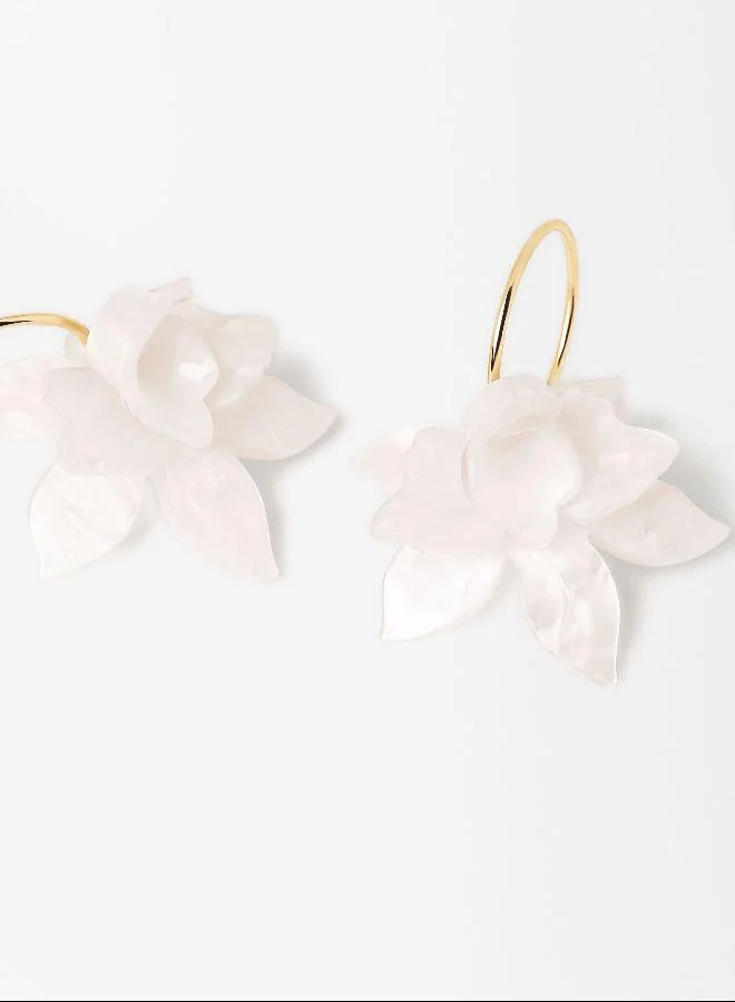 بارفوا أقراط الحلقة الزهرية