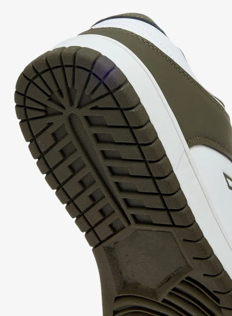 Oaklan by Shoexpress  Men Logo Lace-Up Sneakers for Men | Best Price UAE