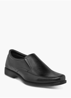DUCHINI Mens Panelled Slip-On Loafers  - Image 2
