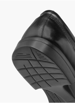 DUCHINI Mens Panelled Slip-On Loafers  - Image 5