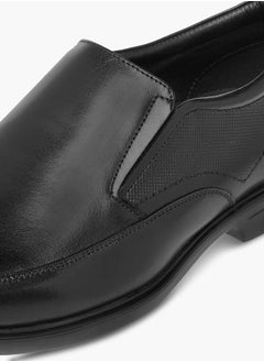 DUCHINI Mens Panelled Slip-On Loafers  - Image 4