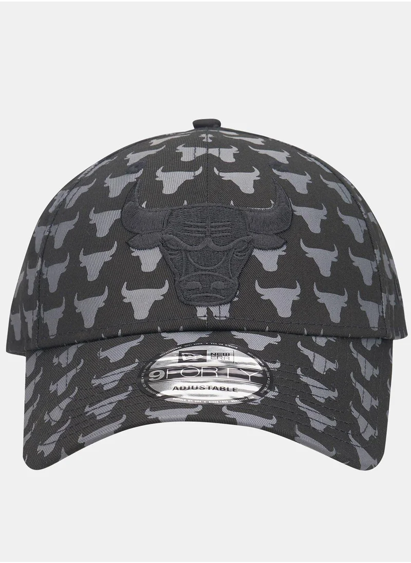 نيو ايرا Men's NBA Chicago Bulls Team Monogram 9FORTY Cap