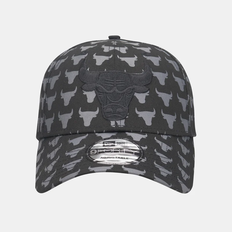 NEW ERA Men's NBA Chicago Bulls Team Monogram 9FORTY Cap