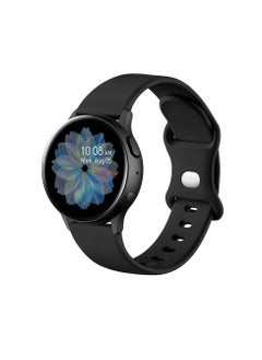 Generic Strap Silicone Band 20MM For Samsung Gear Sport/Samung Watch 4/Watch 5 /Watch 5 Pro /S2 classic/active 2 40mm 44mm/Amazfit GTS 3/ GTS 4/4 Mini/Bip 3/Pro/GTS 2 mini/GTS 2e/Bip U/U Pro  - Image 1