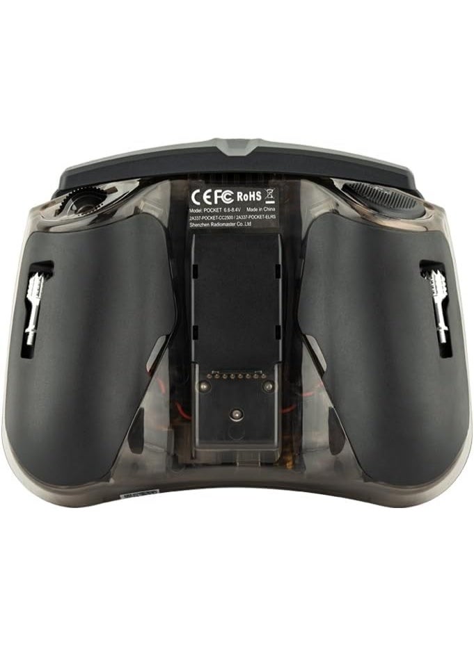 RadioMaster Pocket Portable Remote Controller Hall Gimbal EdgeTX Built in LED Light Mode 2 (Charcoal, CC2500) - Image 5