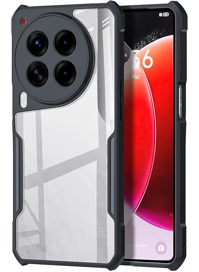 erorex For Tecno Camon 30 5G Case Camera Lens Protection Cover Tpu Shockproof Airbags Bumper Mobile Phone Back Cover Anti Yellowing Slim Fit Protective Casing - Image 1