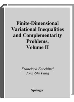 Finite-Dimensional Variational Inequalities and Complementarity Problems 