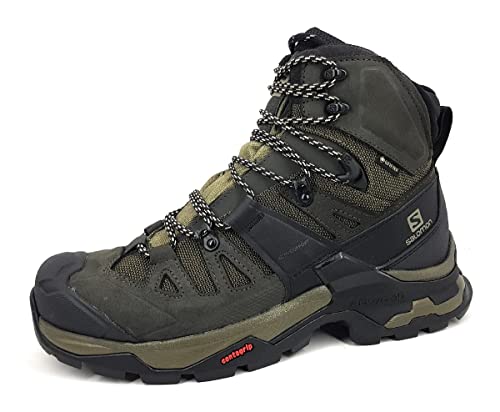 Salomon Men's QUEST 4 GORE-TEX Hiking Boots For Men, Olive Night/Peat/Safari, 11 - Image 5