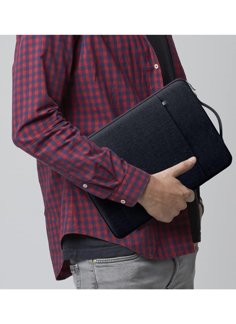12.5 Inch Laptop Sleeve Carrying Case with Pocket Handle for 12.3 inch Mac Acer Asus Dell Chromebook VivoBook HP Stream Samsung Chromebook 2 3 4, 12 inch Surface Pro 3 4 6 7 7+, Black  - Image 5