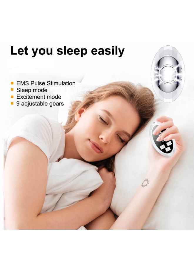 Generic Smart Portable Pulse Sleep Aid Device - Handheld Calming Massage Instrument for Home Use  - Image 3