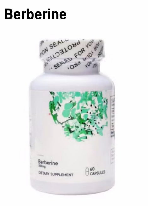 Berberine-500 With Thorne Research - Botanical Compound To Support Sugar Metabolism - 60 Capsules
