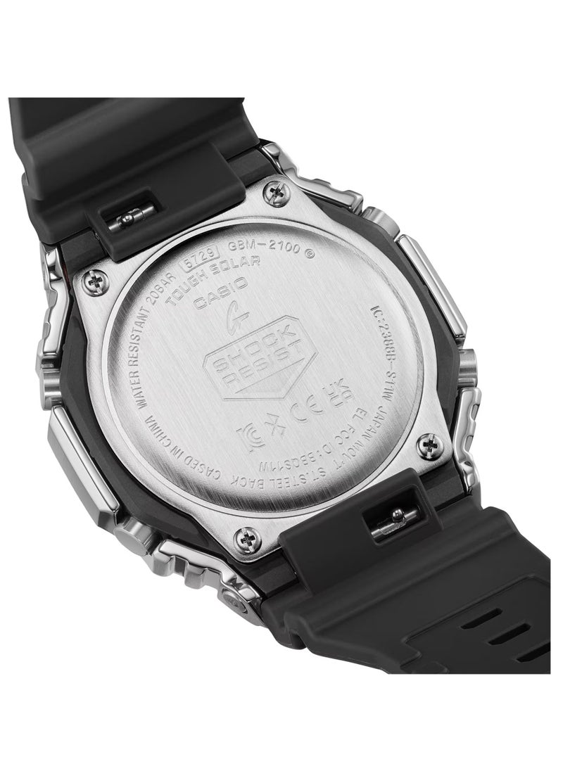 G-SHOCK Analog+Digital Resin Band Men's Watch GBM-2100-1A  - Image 3