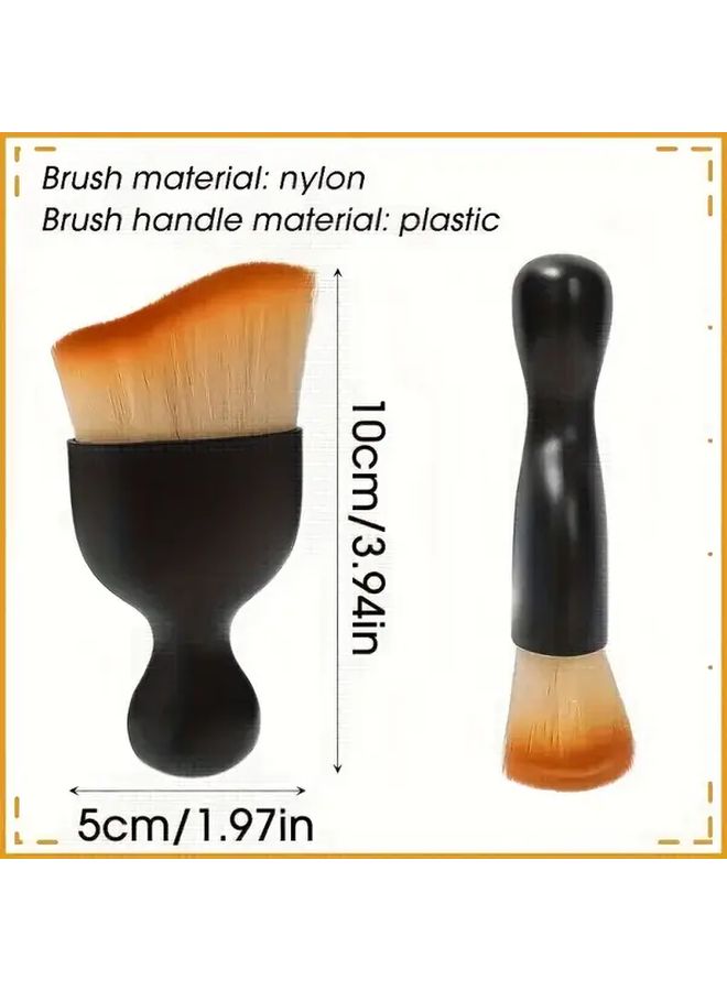 Car Detailing Brush With Ultra Soft Bristles And Protective Cover For Car Interior Crevices Dashboard - Image 3