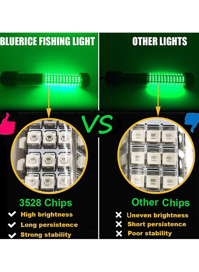 Generic Submersible Fish Finder, Underwater Lure Bait Light, Fish Attracting Lamp, Night Fishing Light, Boat Fishing Light, Pool Light 12V 20W 180 LEDs Luminous IP68 with 5M Cord  - Image 3