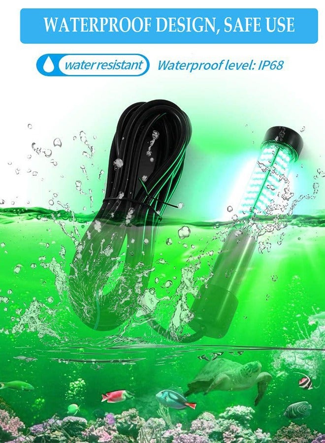 Generic Submersible Fish Finder, Underwater Lure Bait Light, Fish Attracting Lamp, Night Fishing Light, Boat Fishing Light, Pool Light 12V 20W 180 LEDs Luminous IP68 with 5M Cord  - Image 4