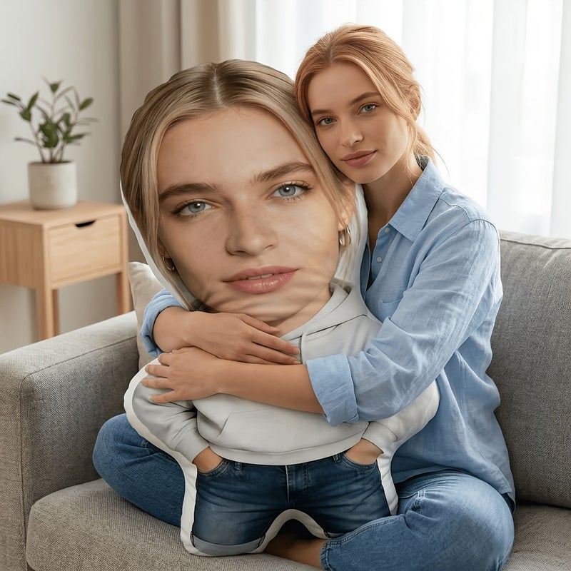 Custom Photo Mini Pillow 45cm Personalized Soft Fabric Cushion Machine Washable Perfect for Gifts or Home Decor Comfortable Accessory 3D Double Sided Printed Plush Pillow - Image 1