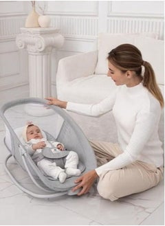 umbrella 4-in-1 Multifunctional Baby Crib with Built-in Mosquito Net  - Image 2