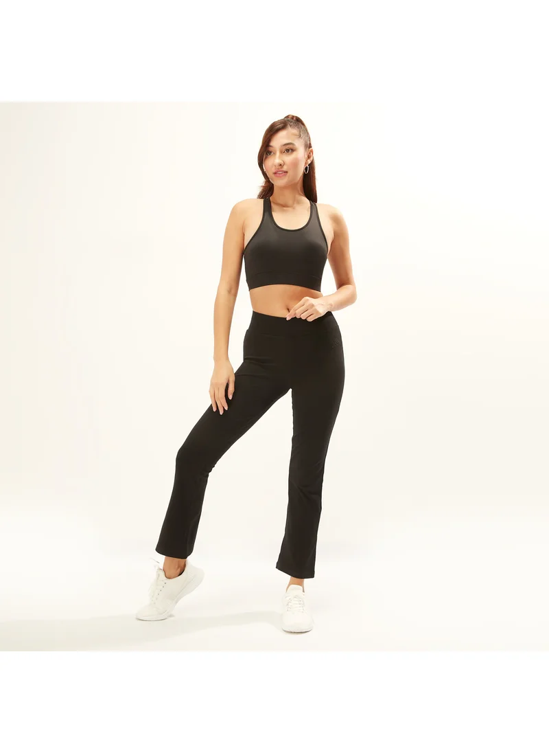 Kappa Kappa Sports Bra with Scoop Neck and Racer Back
