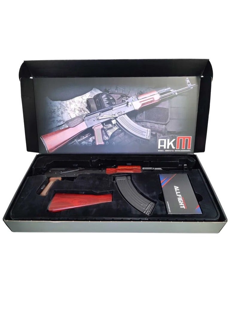 AKM Metal Gear Electric Splatter Gel Ball Blaster with Water Beads Gel Bullet Outdoor Activities Toy Gun - Image 2