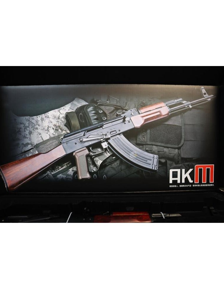 AKM Metal Gear Electric Splatter Gel Ball Blaster with Water Beads Gel Bullet Outdoor Activities Toy Gun - Image 3