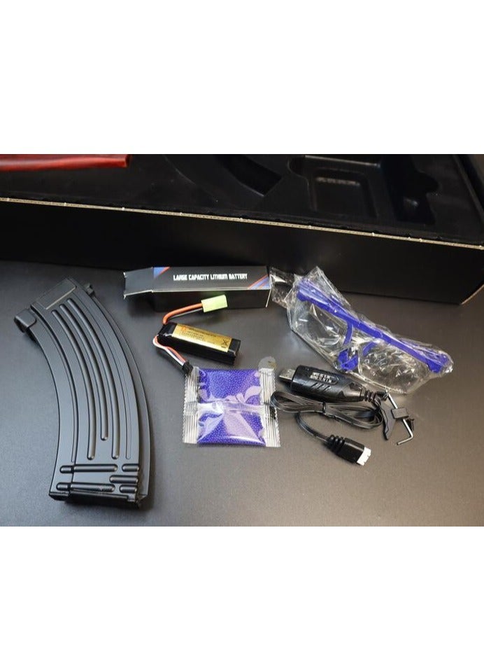 AKM Metal Gear Electric Splatter Gel Ball Blaster with Water Beads Gel Bullet Outdoor Activities Toy Gun - Image 4