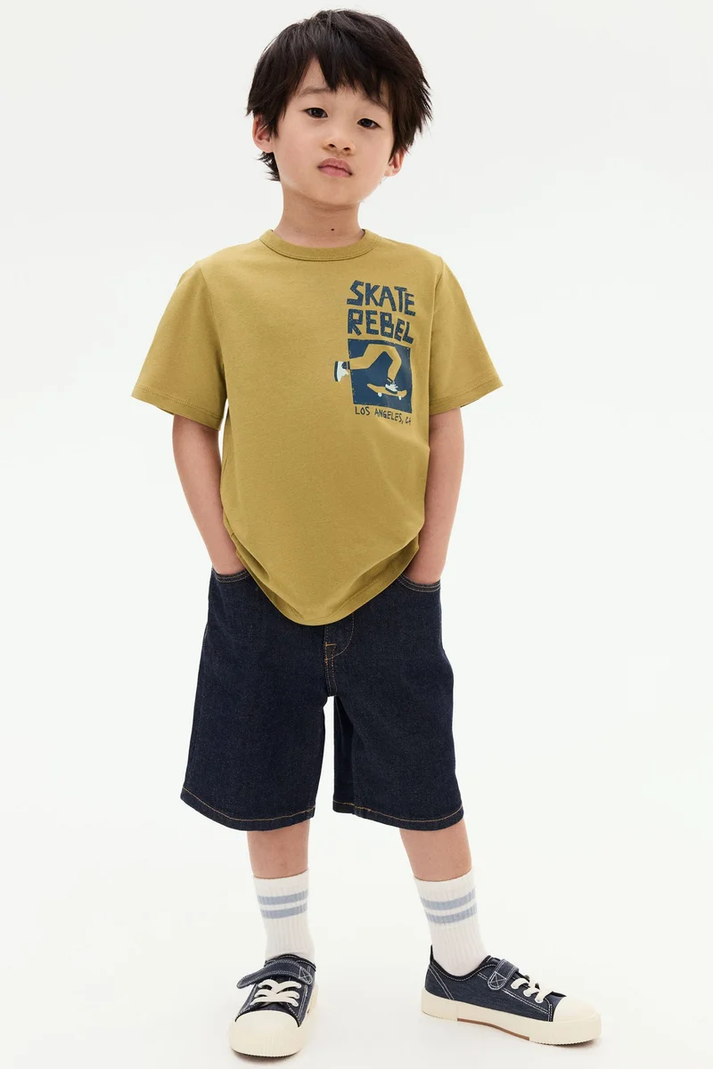 H&M Printed cotton T-shirt