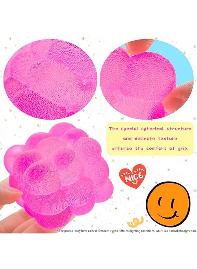 SquishyFun multicolor Squishy Stretchy Stress Cube, Gel Filled Sensory Fidget Toy for Anxiety Relief - Image 5
