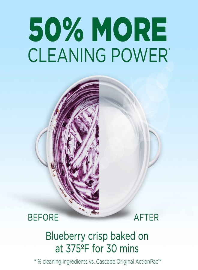 Cascade Free & Clear ActionPacs, Dishwasher Detergent, Lemon Essence, Dishwasher Soap, Dishwasher Pods, 62 Count - Image 3