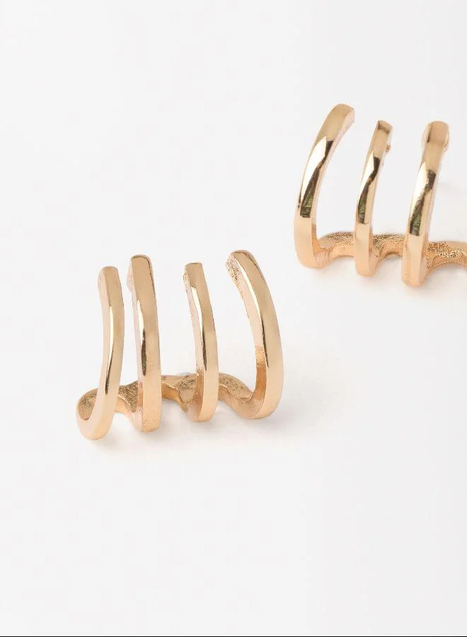 بارفوا الأقراط الذهبية