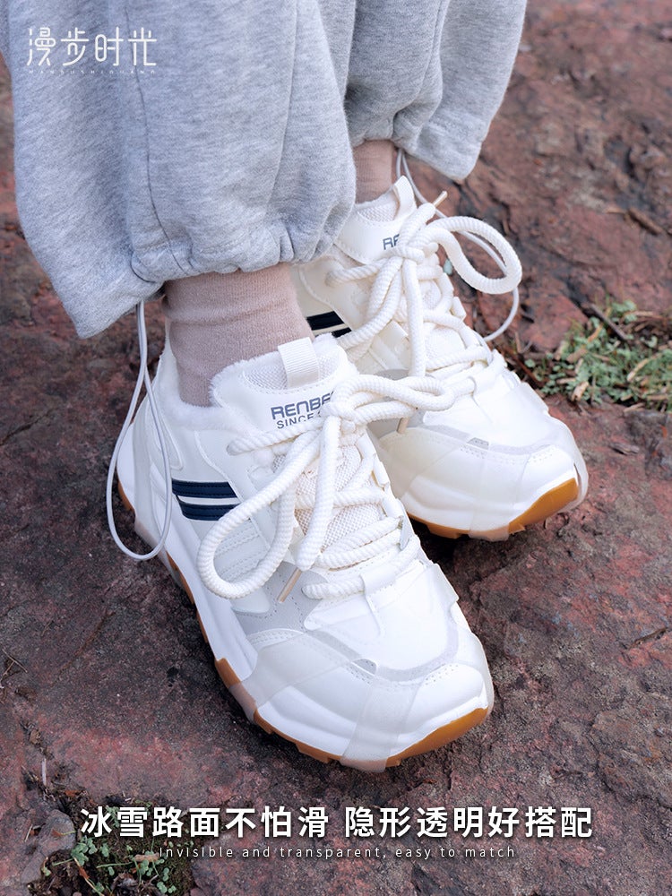 Transparent 10-Tooth Ice Claw Non-Slip Shoe Cover Snow Boots Shoes Claw Simple Snow Claw Winter Snow Day Shoes Non-Slip Artifact - Image 3
